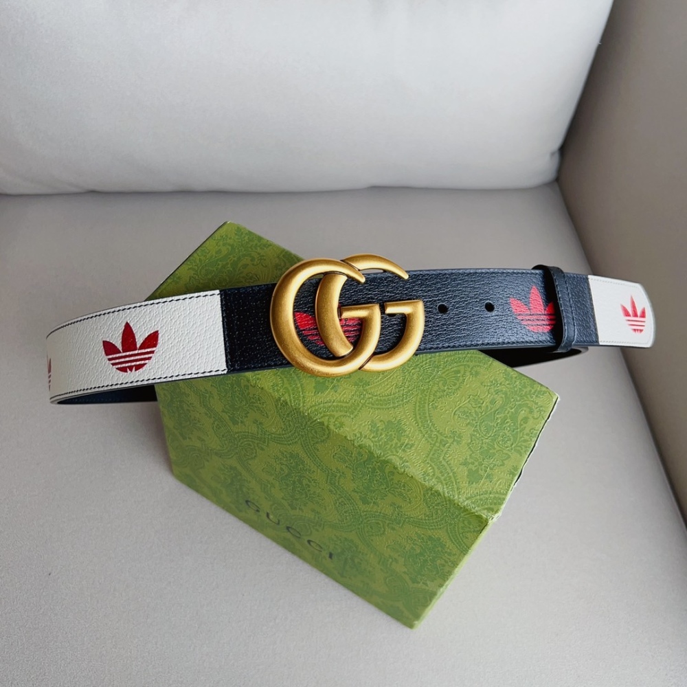 Gucci men's and women's  belts 3.8cm