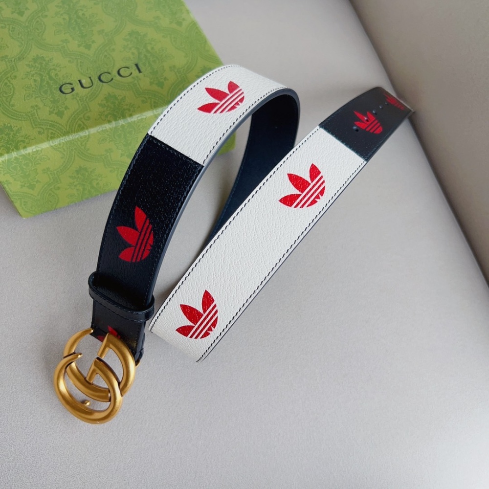 Gucci men's and women's  belts 3.8cm