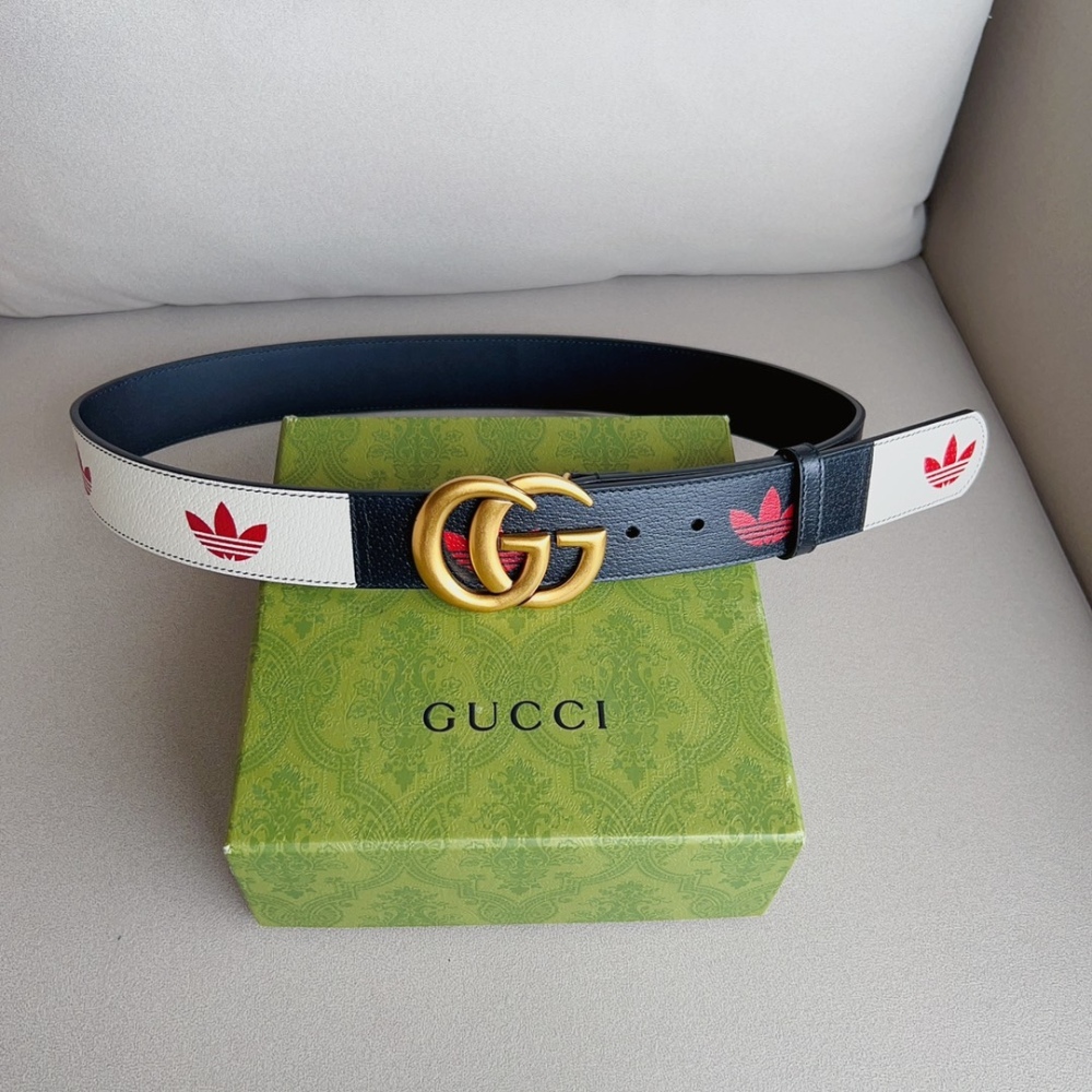 Gucci men's and women's  belts 3.8cm