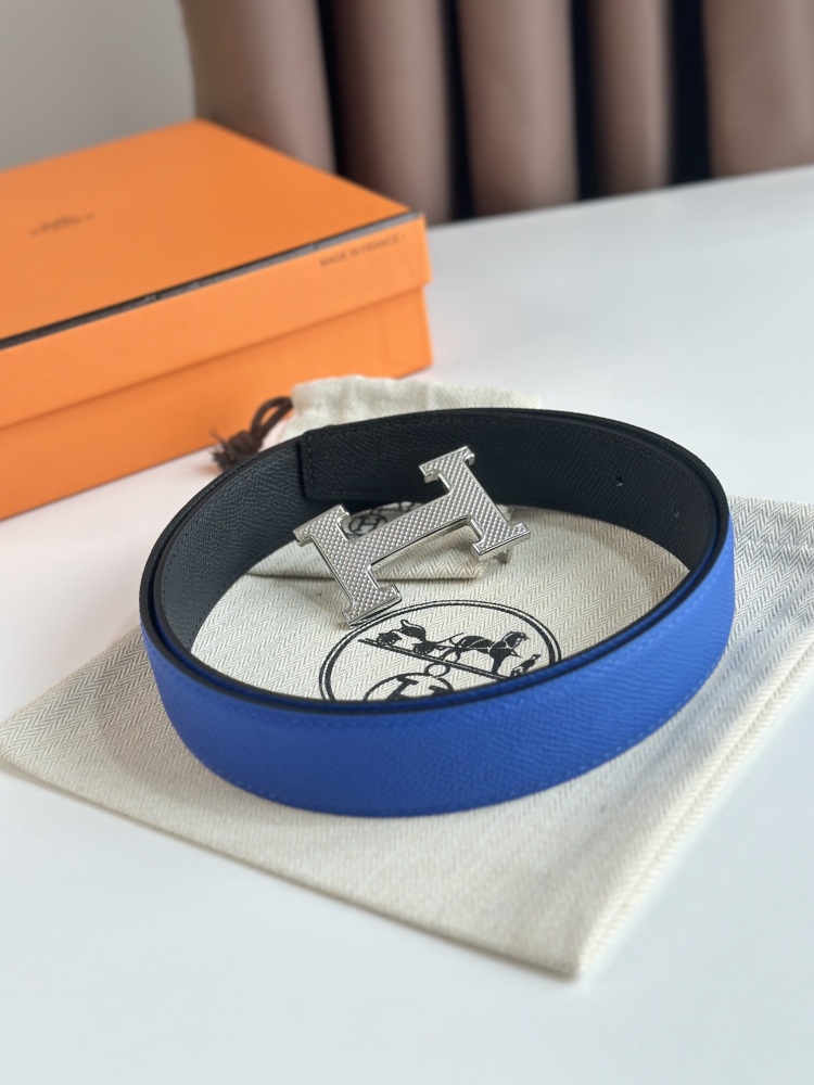 HERMES reversible belt 3.2cm