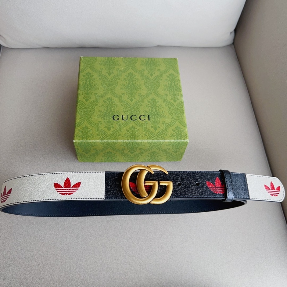 Gucci men's and women's  belts 3.8cm