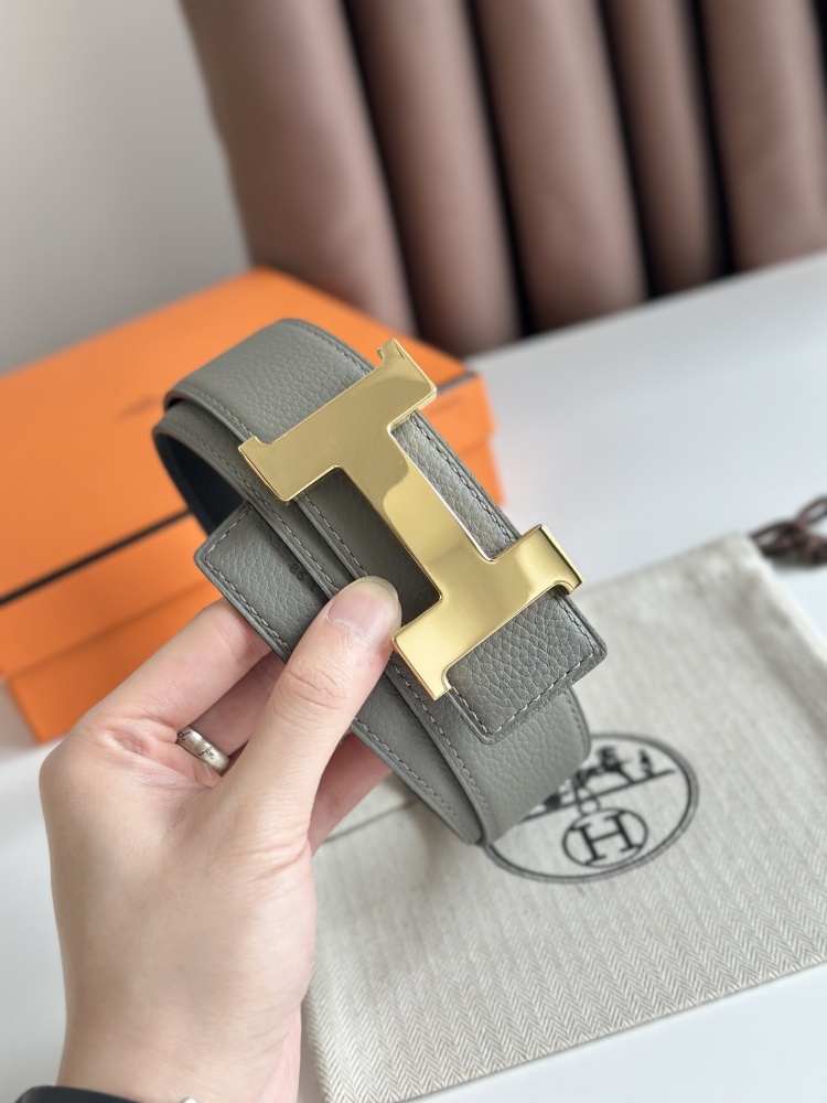 HERMES reversible belt 3.8cm