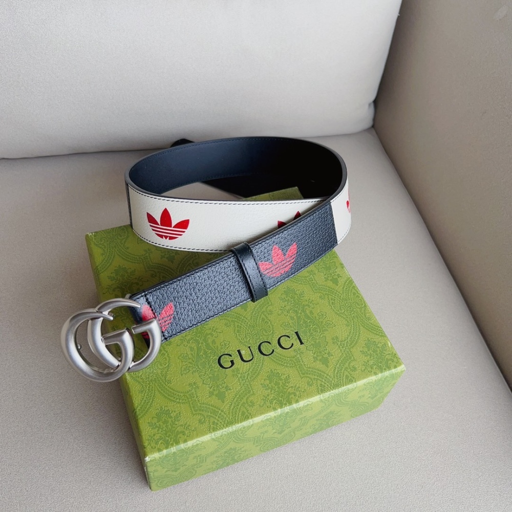 Gucci men's and women's  belts 3.8cm