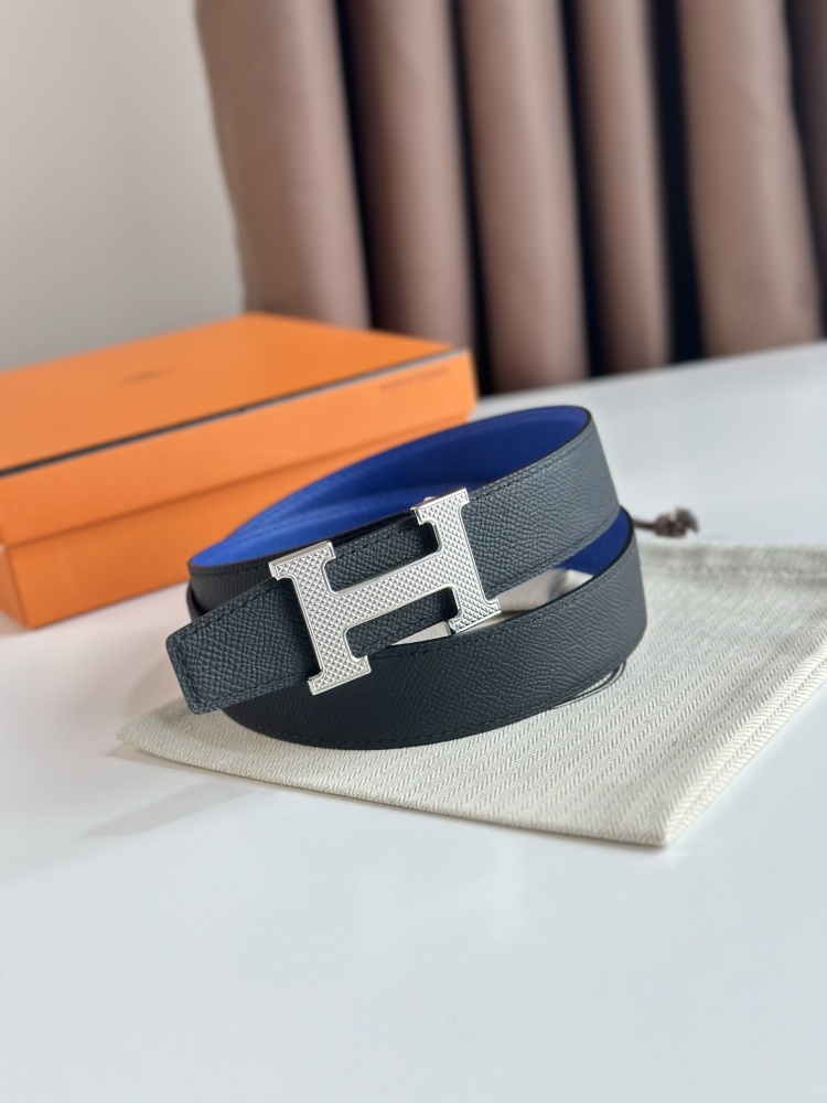 HERMES reversible belt 3.2cm