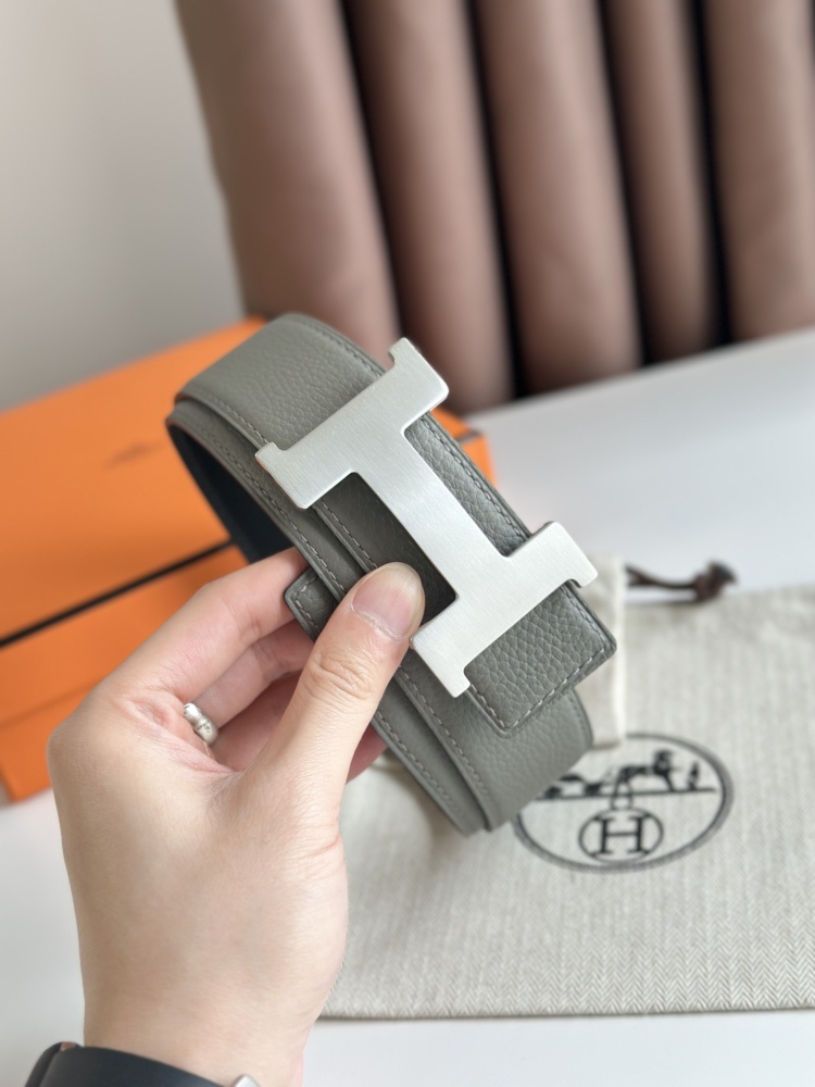 HERMES reversible belt 3.8cm