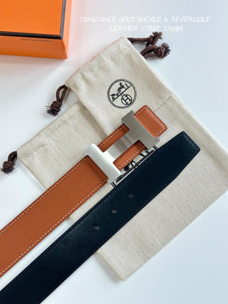 HERMES reversible belt 3.8cm
