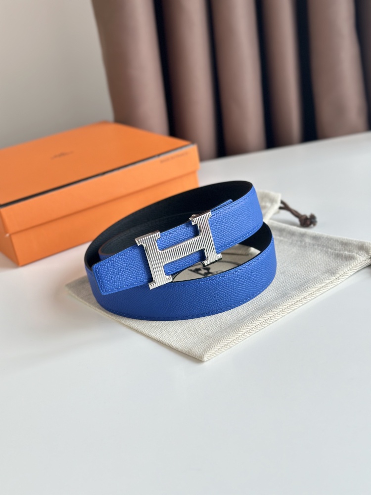 HERMES reversible belt 3.2cm