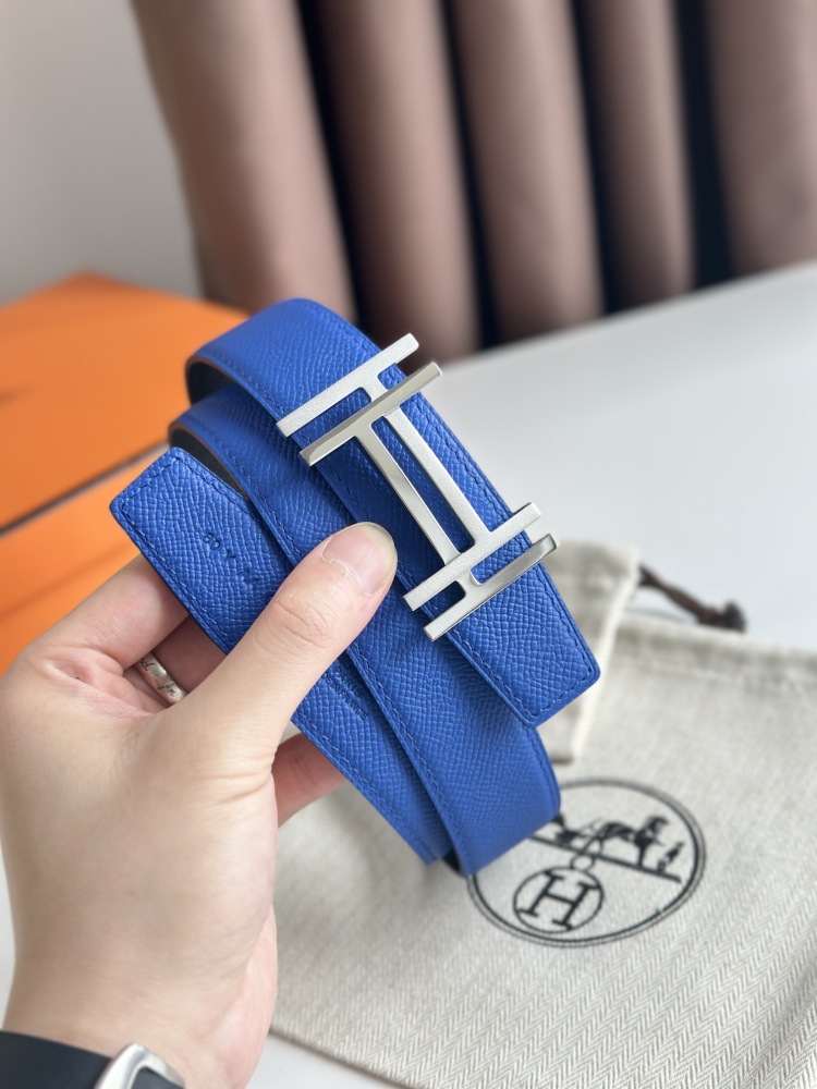 HERMES reversible belt 3.2cm