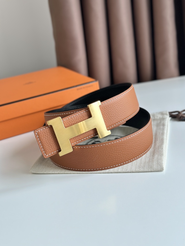 HERMES reversible belt 3.8cm