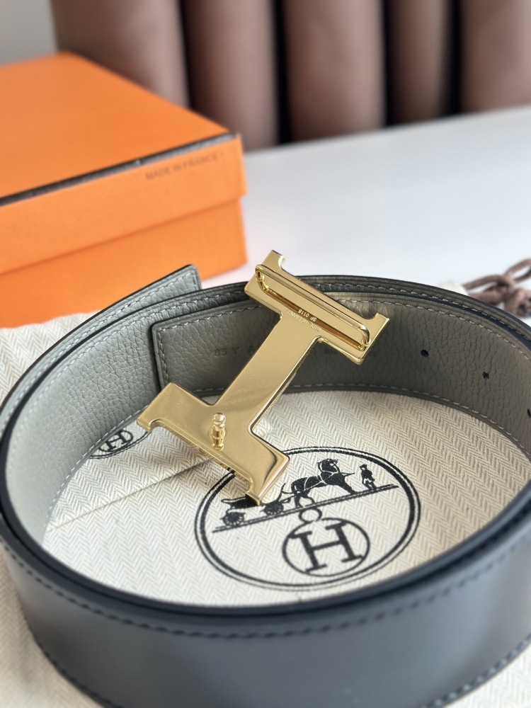 HERMES reversible belt 3.8cm