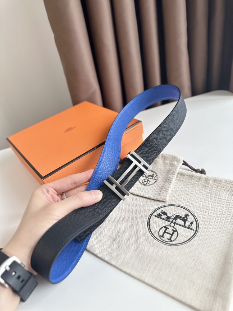 HERMES reversible belt 3.2cm