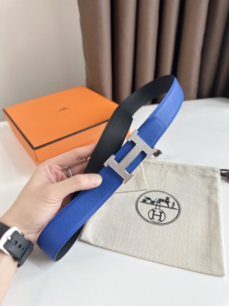 HERMES reversible belt 3.2cm