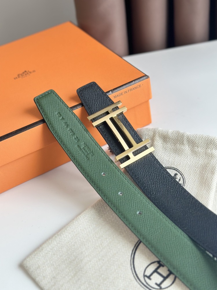 HERMES reversible belt 3.2cm