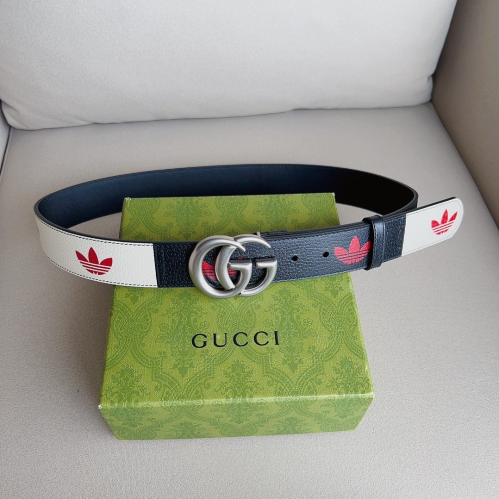 Gucci men's and women's  belts 3.8cm