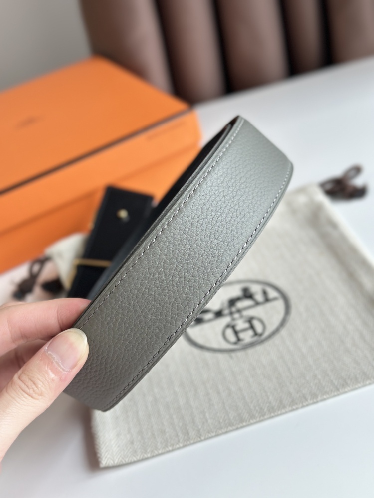 HERMES reversible belt 3.8cm