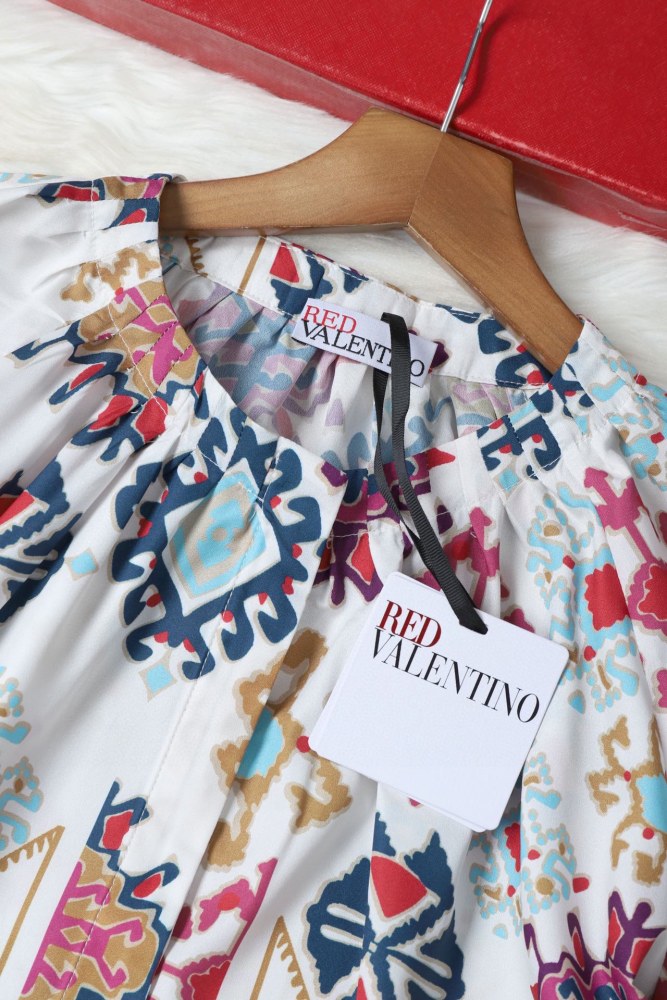 Valentino Printed bat sleeve jacket 23S mirror boutique