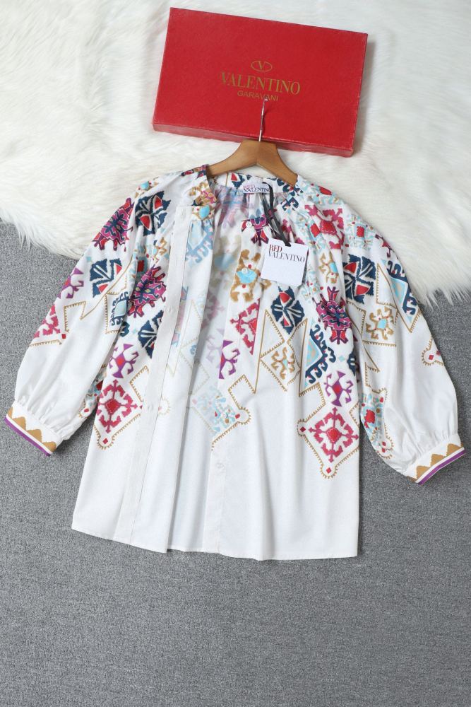 Valentino Printed bat sleeve jacket 23S mirror boutique
