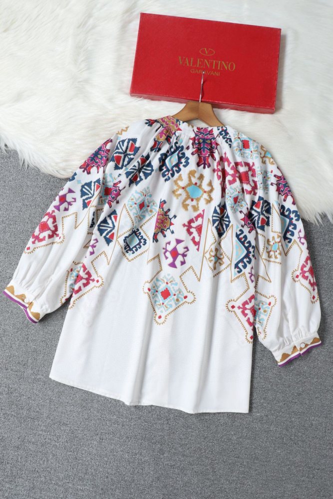 Valentino Printed bat sleeve jacket 23S mirror boutique