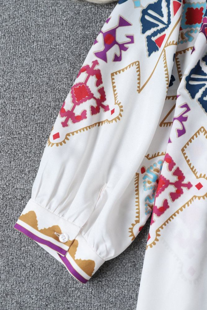 Valentino Printed bat sleeve jacket 23S mirror boutique