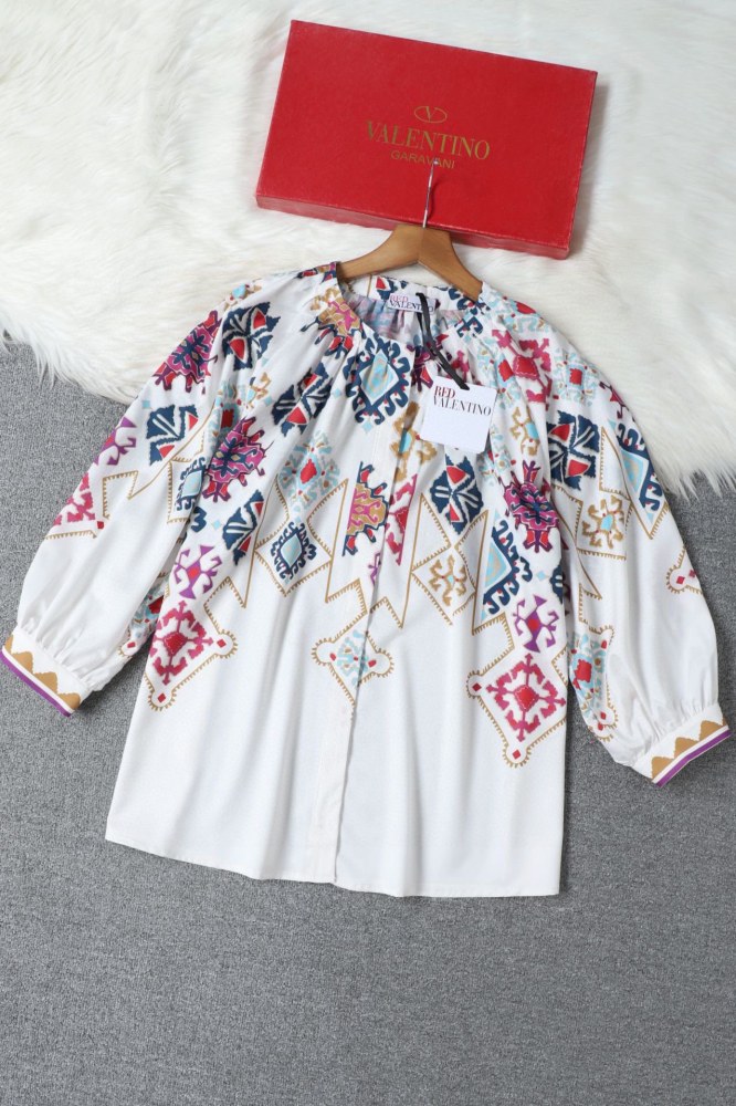 Valentino Printed bat sleeve jacket 23S mirror boutique