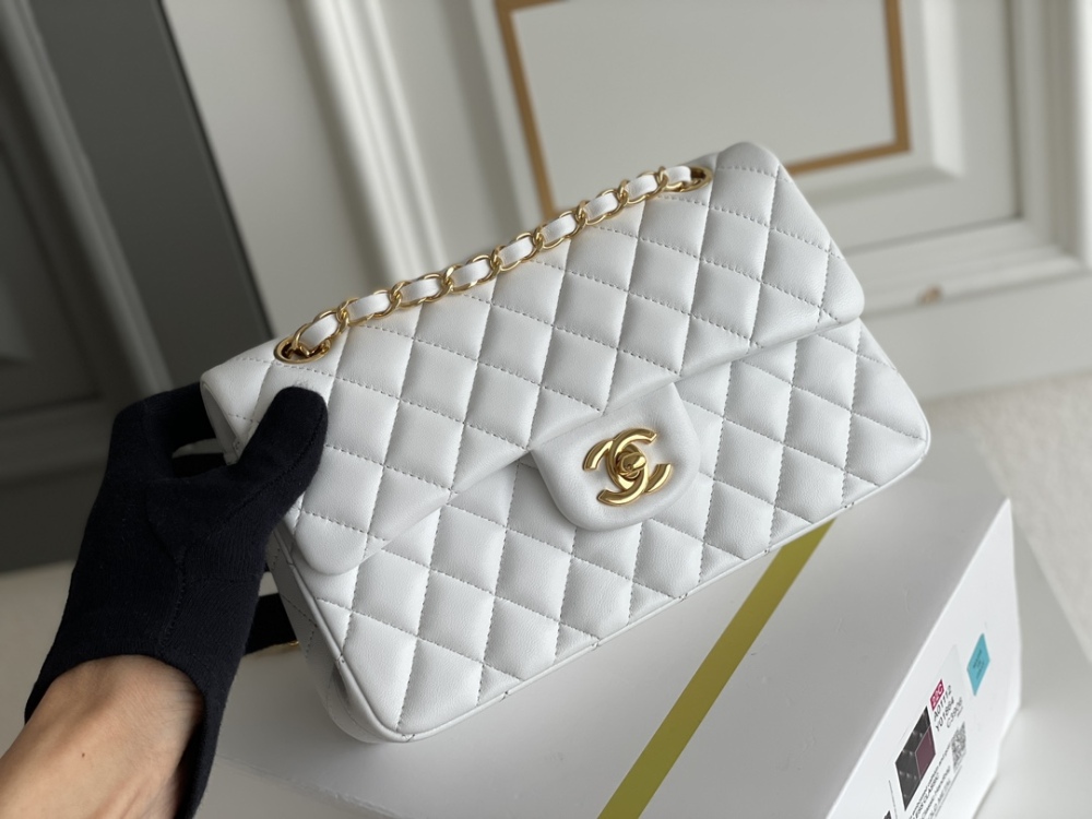 Chanel 𝘾𝙡𝙖𝙨𝙨𝙞𝙘 𝙁𝙡𝙖𝙥 CF bag 23C 1112 PM 23cm Mirror Boutique