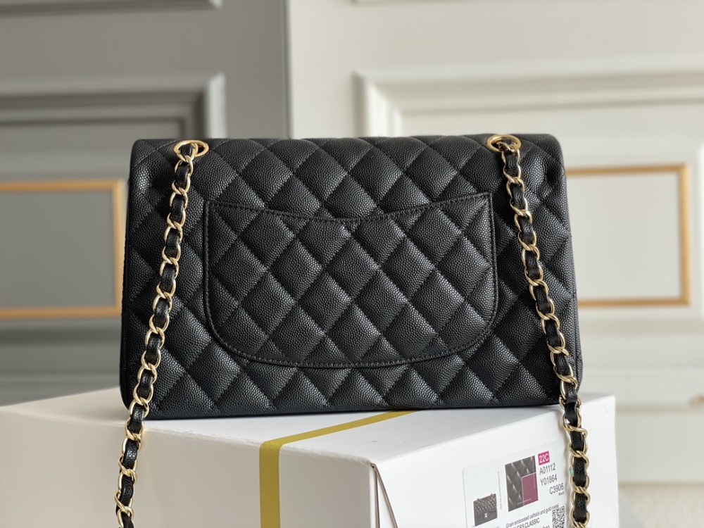 Chanel 𝘾𝙡𝙖𝙨𝙨𝙞𝙘 𝙁𝙡𝙖𝙥 CF bag 23C 1112 MM 25cm Mirror Boutique