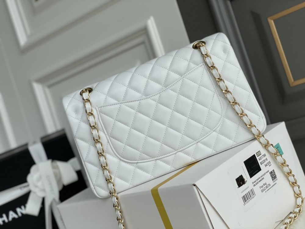 Chanel 𝘾𝙡𝙖𝙨𝙨𝙞𝙘 𝙁𝙡𝙖𝙥 CF bag 23C 1112 MM 25cm Mirror Boutique