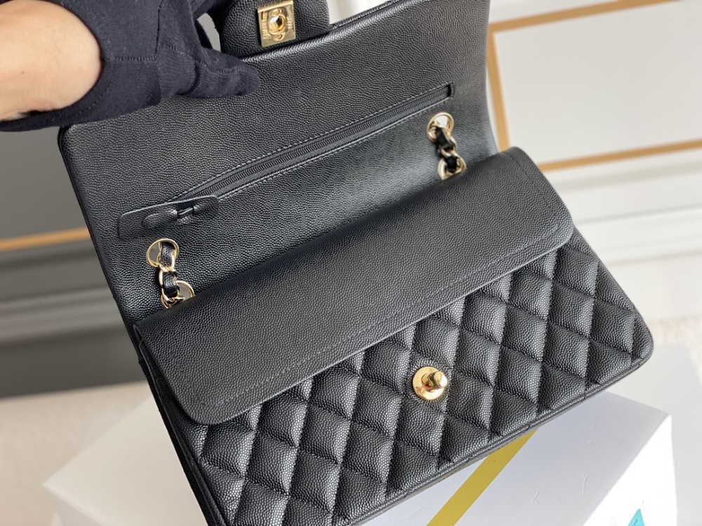 Chanel 𝘾𝙡𝙖𝙨𝙨𝙞𝙘 𝙁𝙡𝙖𝙥 CF bag 23C 1112 MM 25cm Mirror Boutique