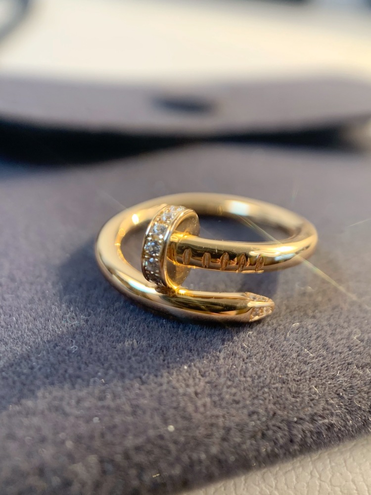 Cartier  rings  with diamonds