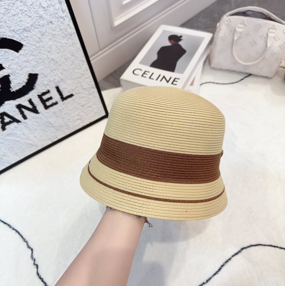 Prada straw bucket hat