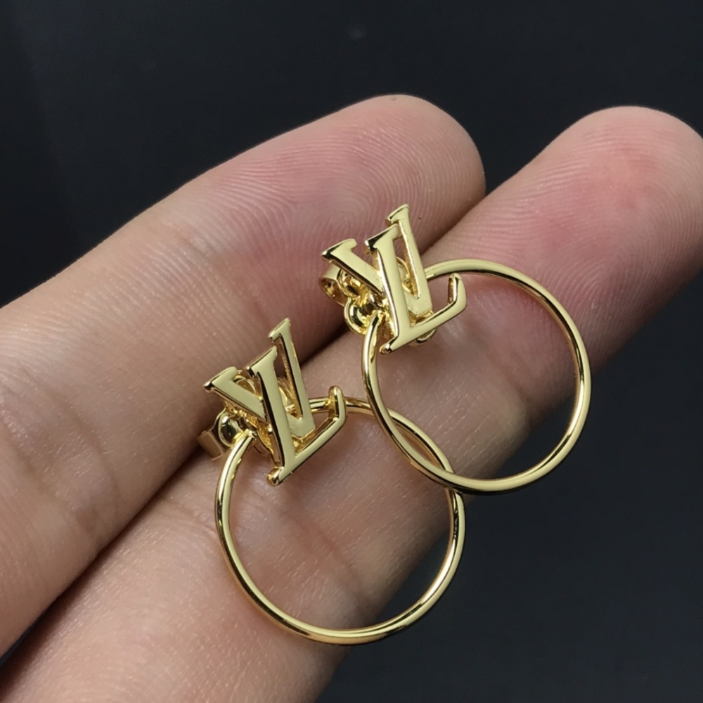 LV stud earrings