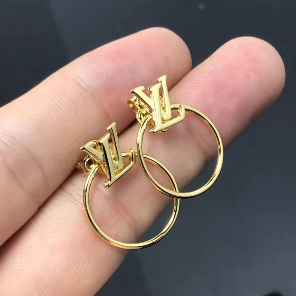 LV stud earrings