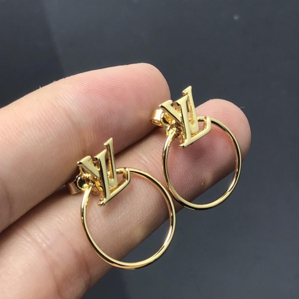 LV stud earrings