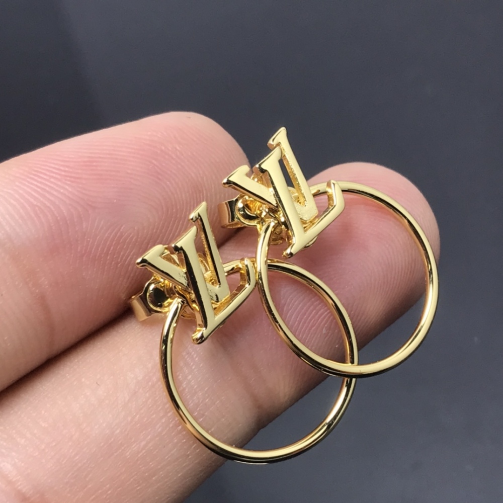 LV stud earrings