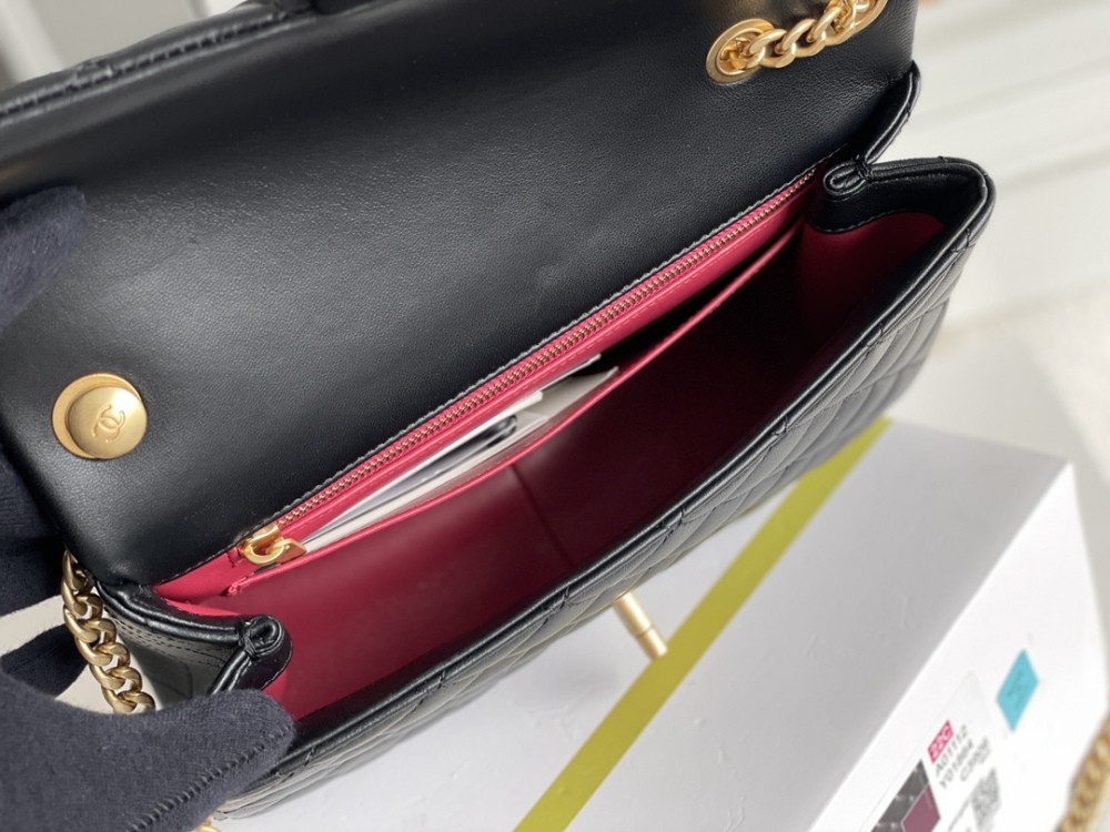 Chanel Camellia adjustment buckle CF bag 23S 23.5cm Mirror Boutique