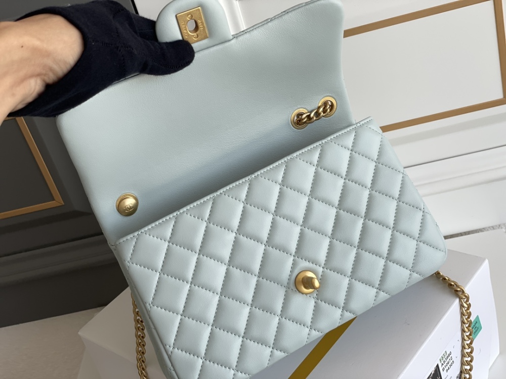 Chanel Camellia adjustment buckle CF bag 23S 23.5cm Mirror Boutique