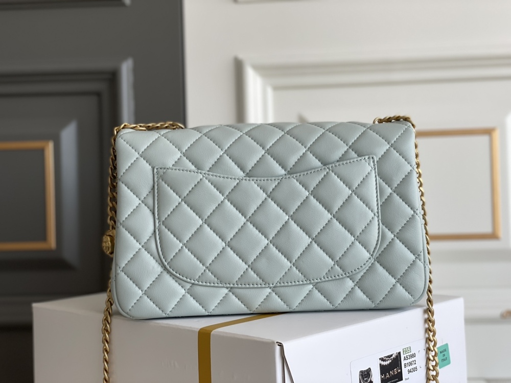 Chanel Camellia adjustment buckle CF bag 23S 23.5cm Mirror Boutique