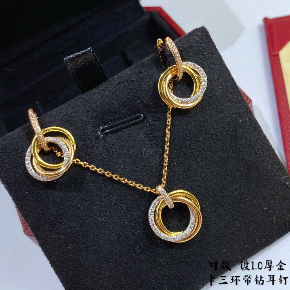 Cartier stud earrings