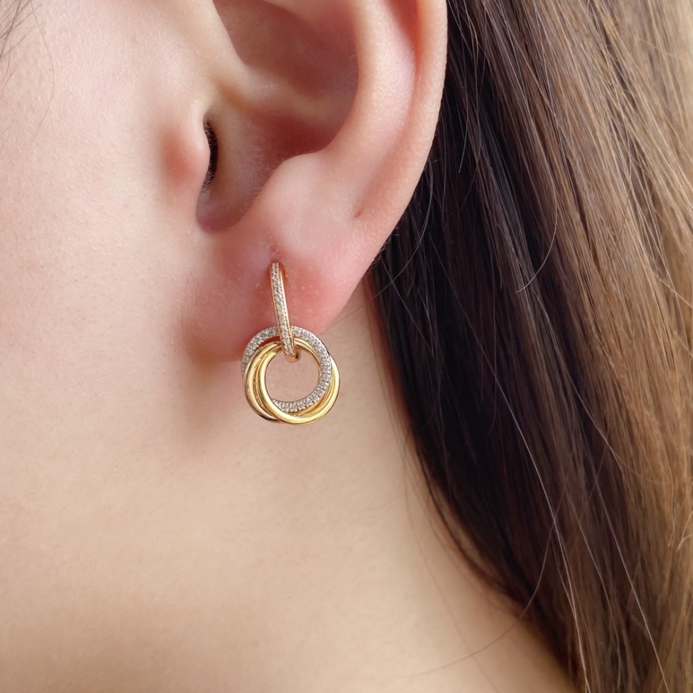 Cartier stud earrings