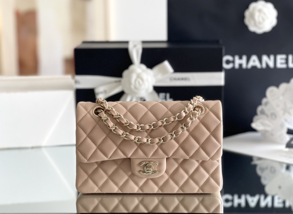 Chanel 𝘾𝙡𝙖𝙨𝙨𝙞𝙘 𝙁𝙡𝙖𝙥 bag 23cm Mirror Boutique