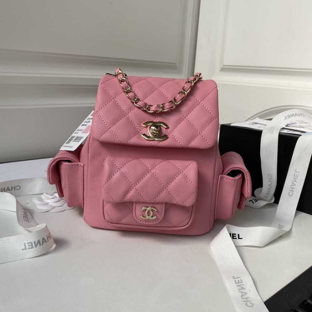 Chanel backpack MM AS4399 Mirror Boutique