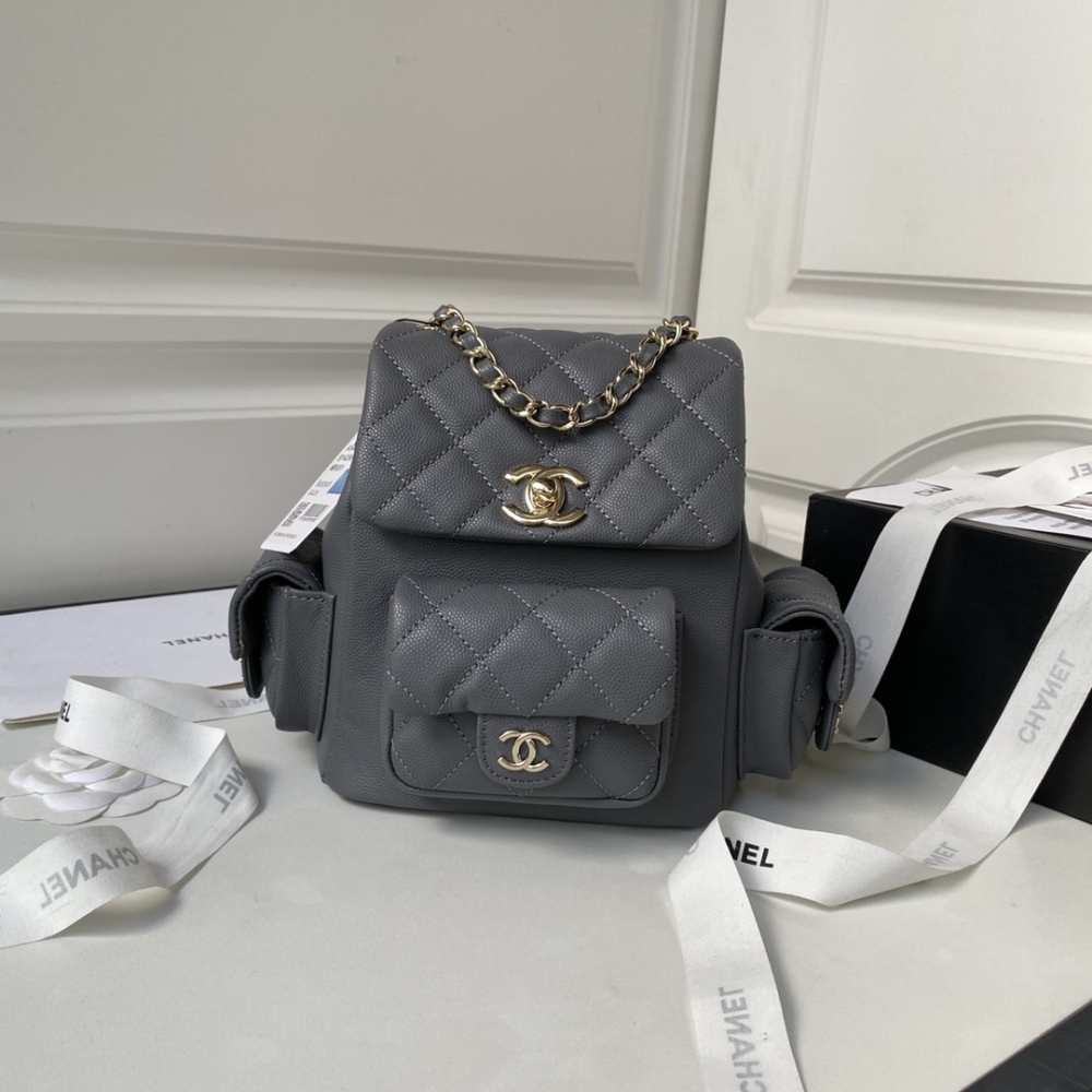 Chanel backpack MM AS4399 Mirror Boutique