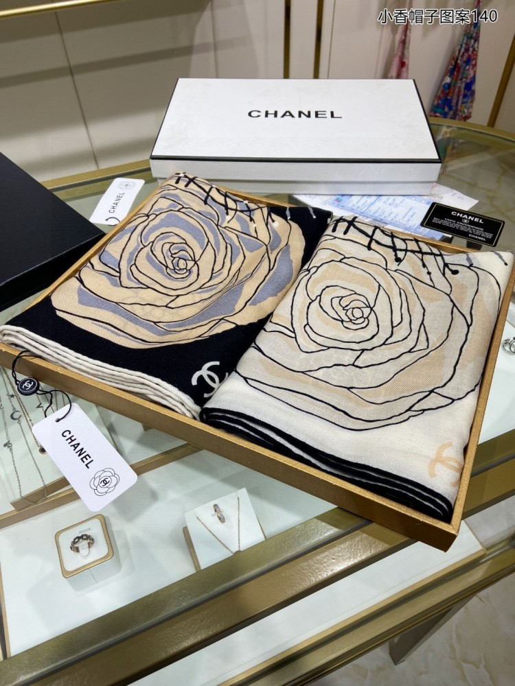 Chanel Hat pattern 140 Scarf