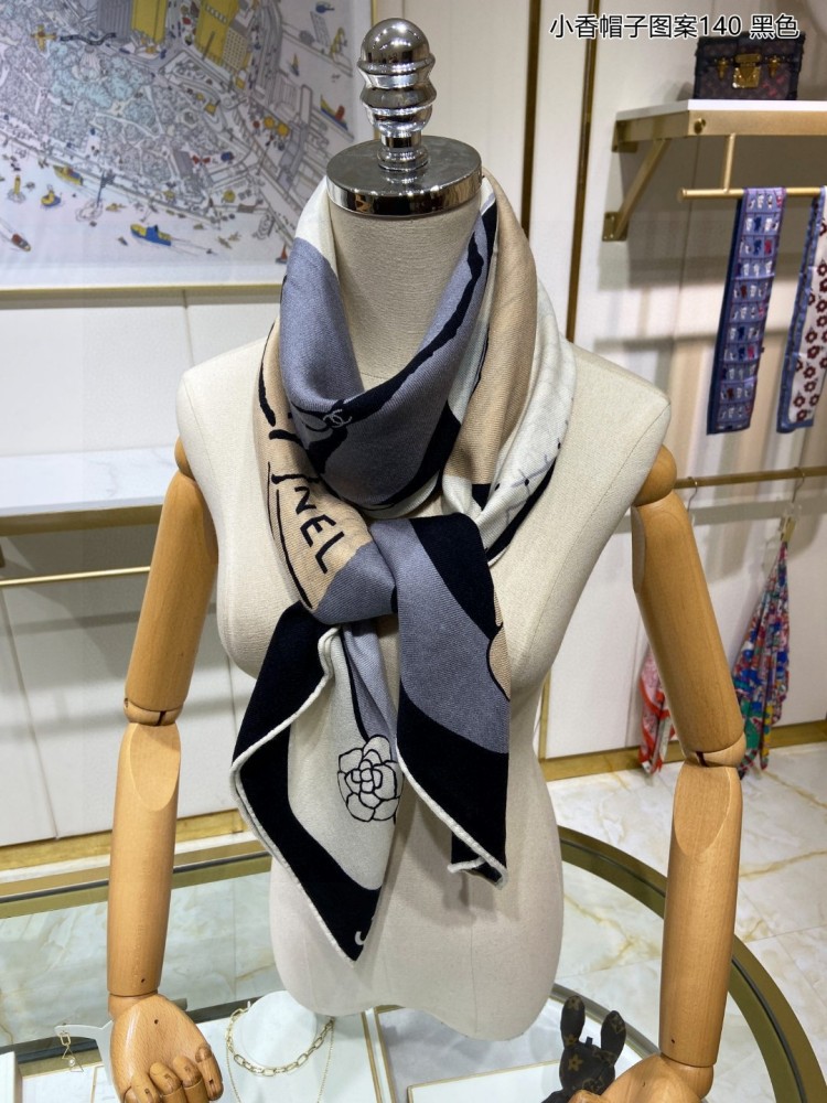 Chanel Hat pattern 140 Scarf