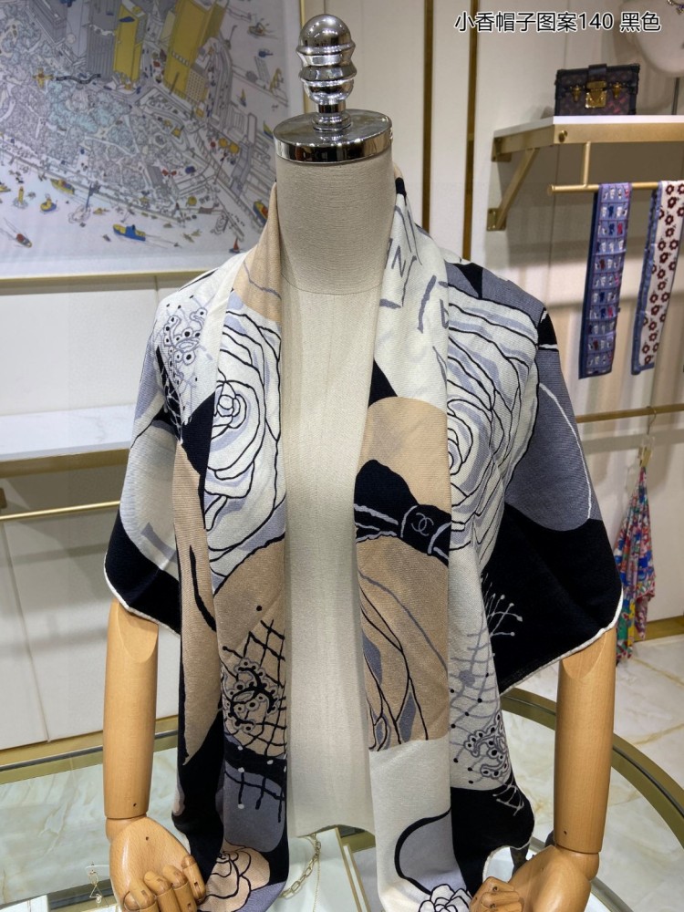 Chanel Hat pattern 140 Scarf