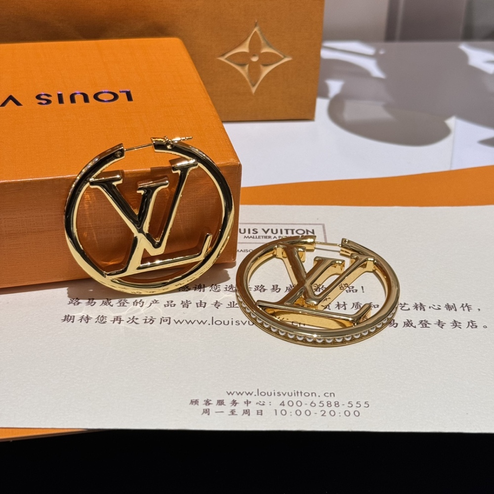 LV earrings