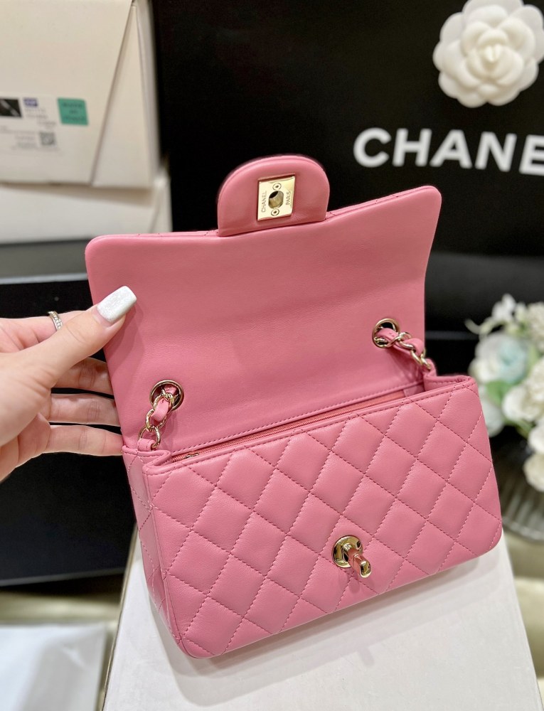 Chanel CF 24C new Classic flap mini bag 20cm Mirror Boutique