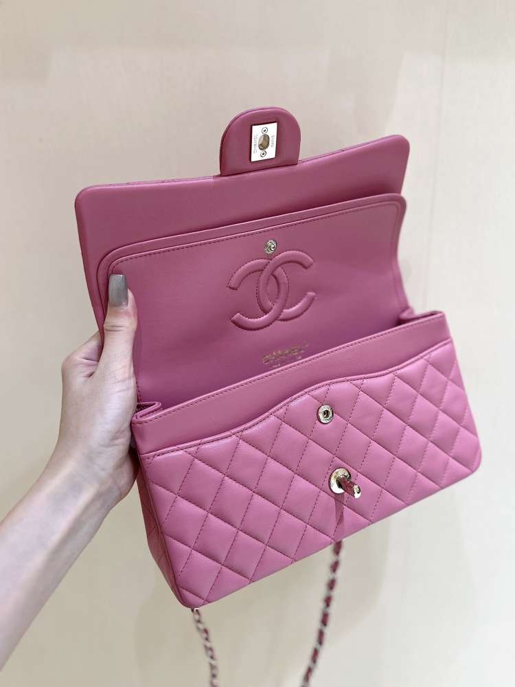 Chanel CF 𝘾𝙡𝙖𝙨𝙨𝙞𝙘 𝙁𝙡𝙖𝙥 bag 24c new MM 25cm Mirror Boutique