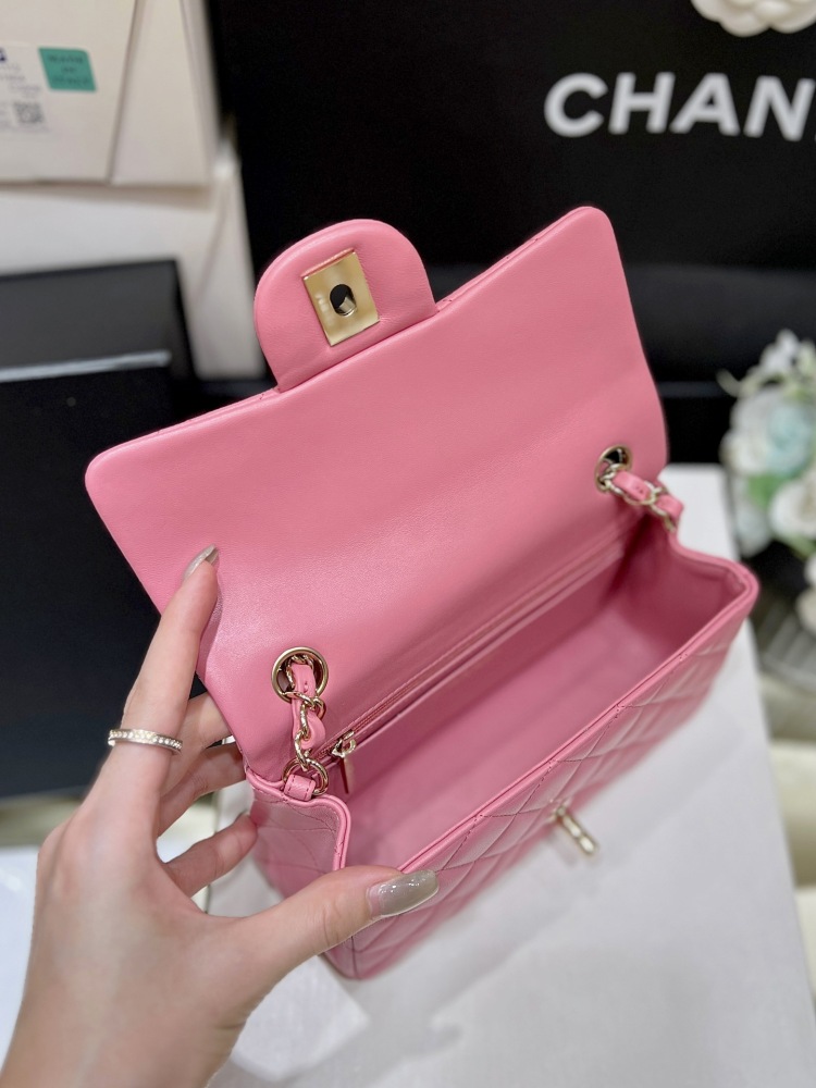 Chanel CF 24C new Classic flap mini bag 20cm Mirror Boutique