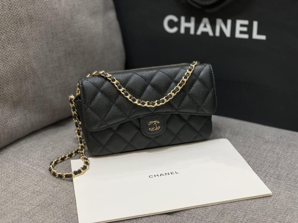 Chanel CFmini 2 in 1 mobile phone bag Mirror Boutique